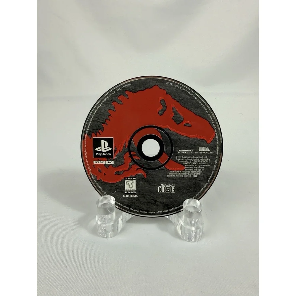 The Lost World Jurassic Park Sony PlayStation 1 PS1 Game Disc Only SLUS-00515